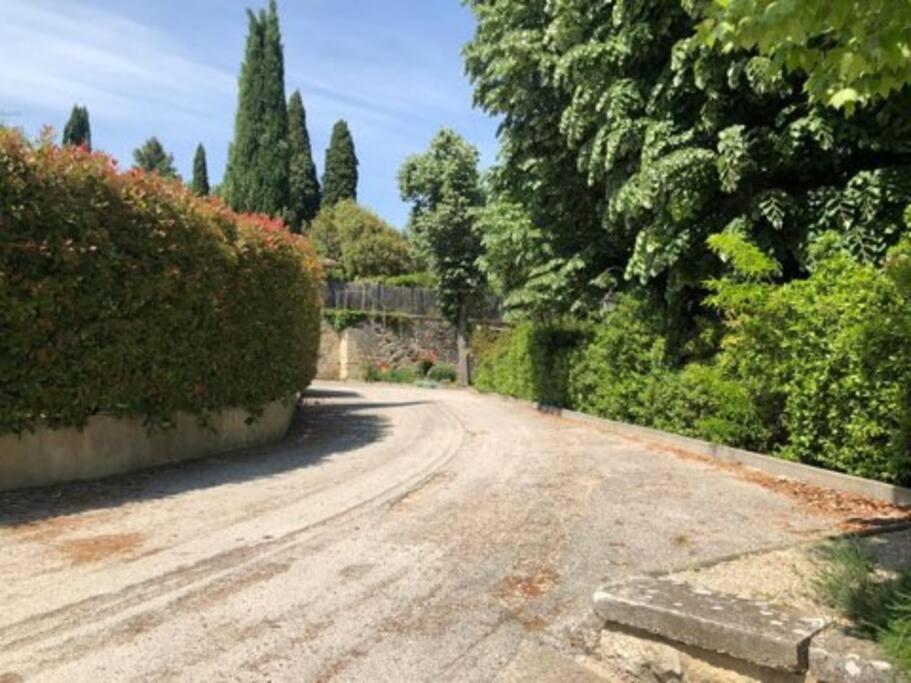 Le Provence Avec Piscine, Climatisation Et Parking Apartment Uzes Exterior photo
